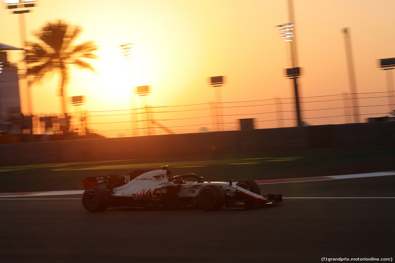 GP ABU DHABI, 23.11.2018 - Prove Libere 2, Kevin Magnussen (DEN) Haas F1 Team VF-18