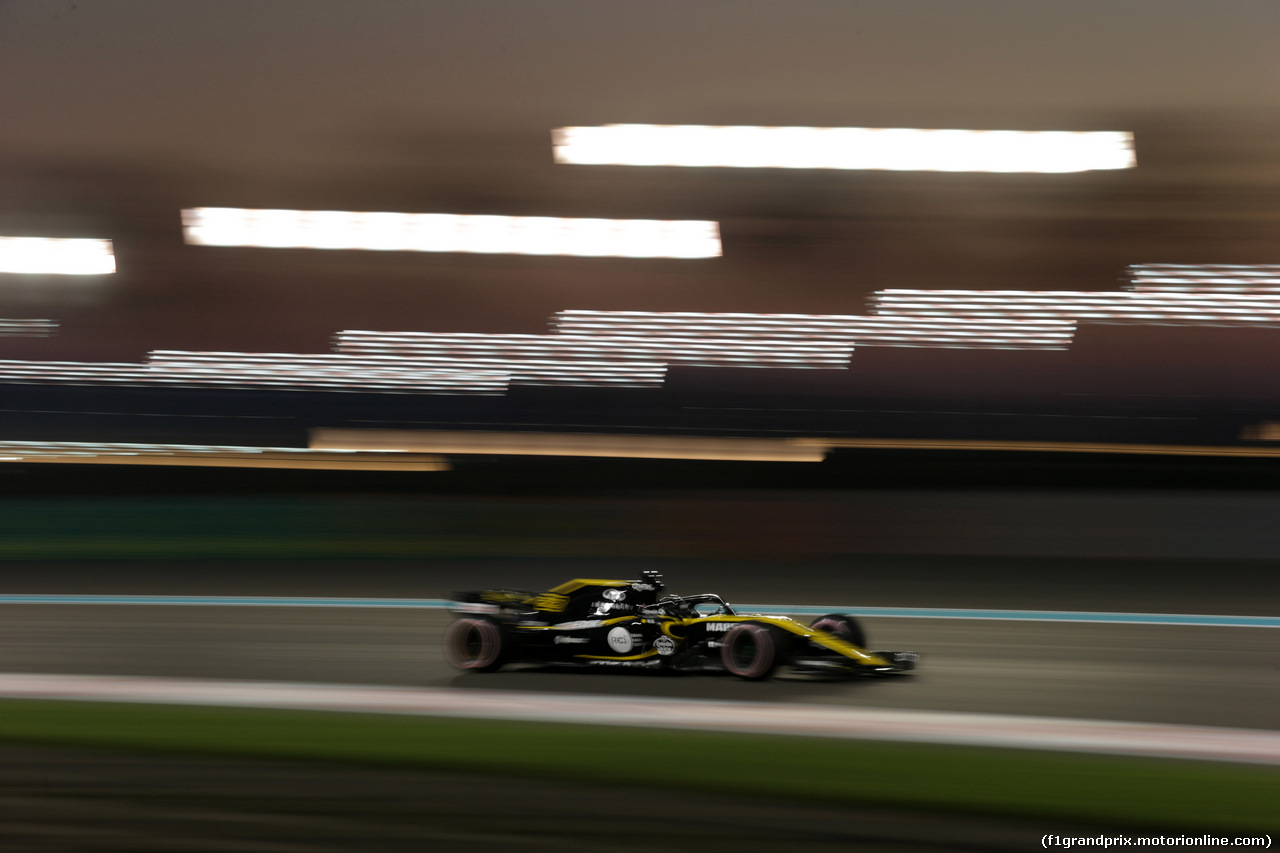 GP ABU DHABI, 23.11.2018 - Prove Libere 2, Nico Hulkenberg (GER) Renault Sport F1 Team RS18