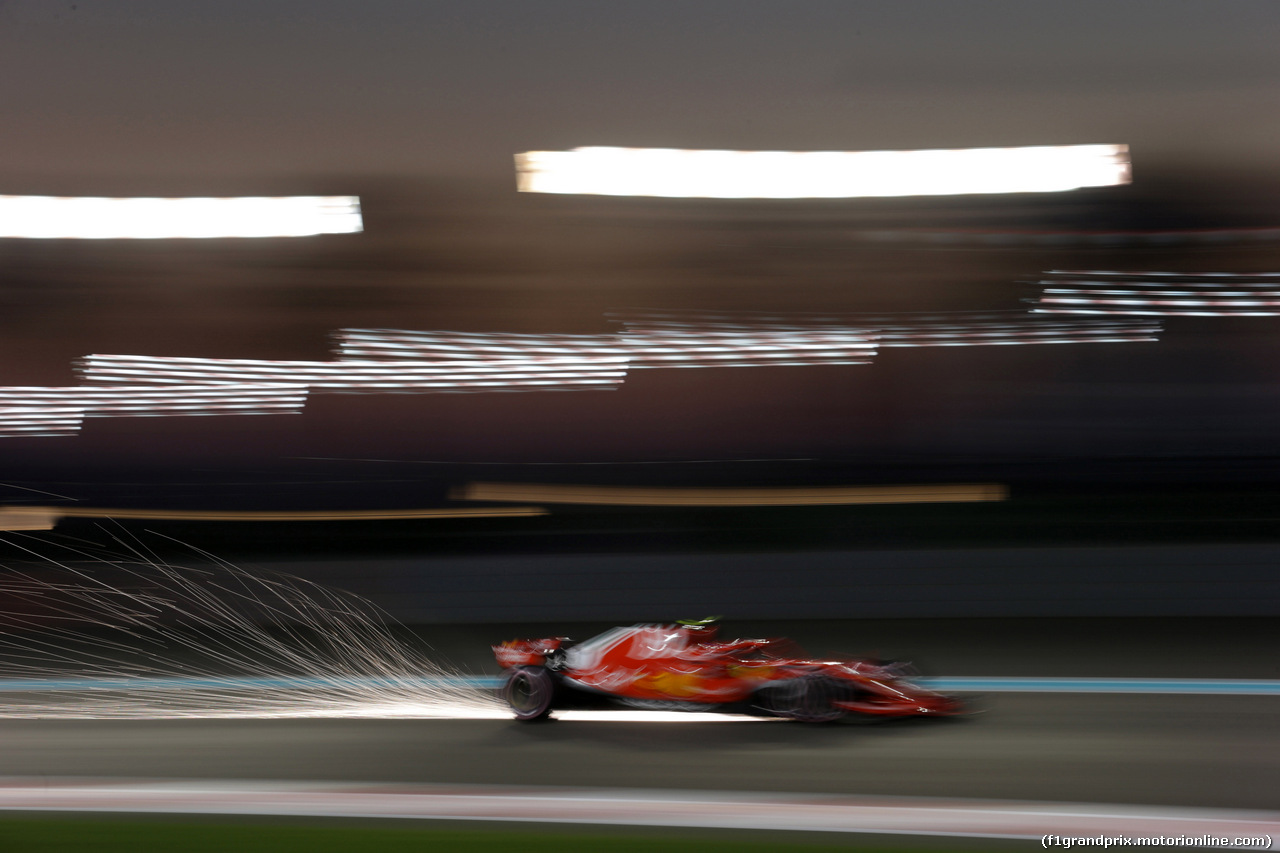 GP ABU DHABI, 23.11.2018 - Prove Libere 2, Kimi Raikkonen (FIN) Ferrari SF71H