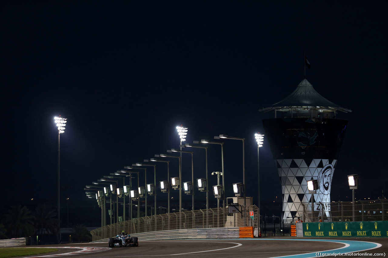 GP ABU DHABI, 23.11.2018 - Prove Libere 2, Valtteri Bottas (FIN) Mercedes AMG F1 W09
