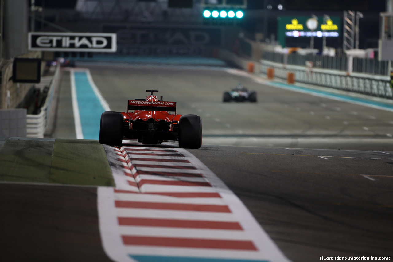 GP ABU DHABI, 23.11.2018 - Prove Libere 2, Sebastian Vettel (GER) Ferrari SF71H