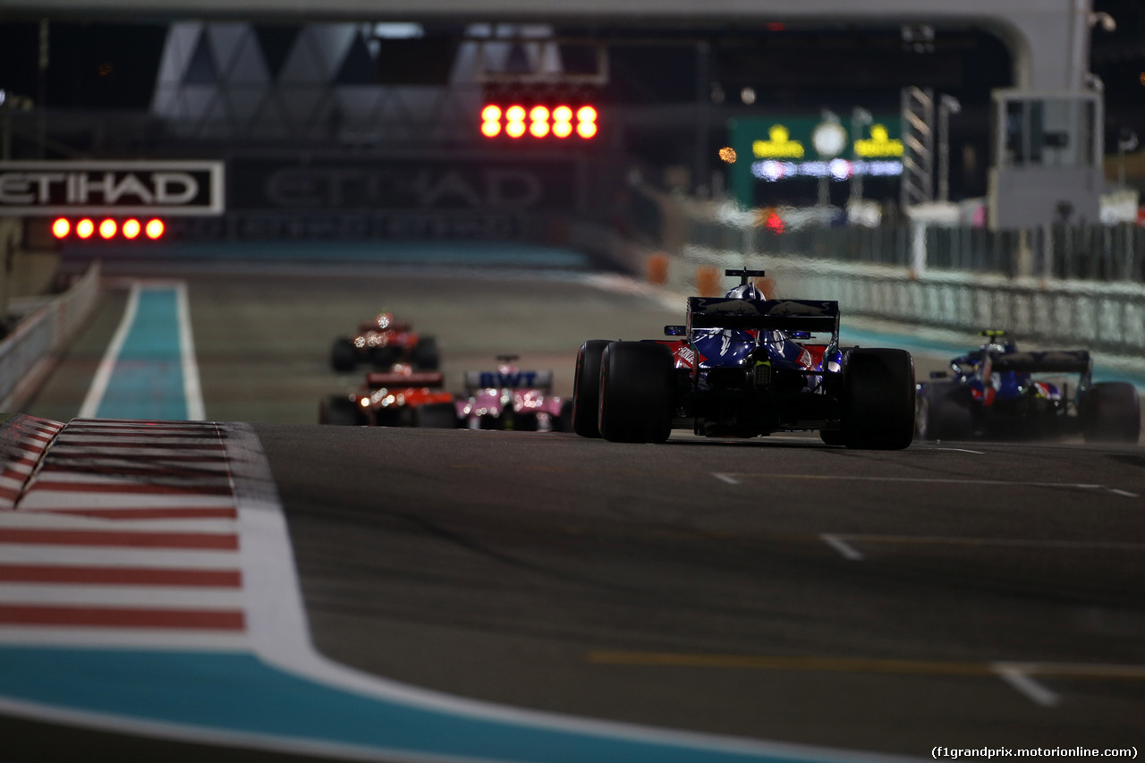 GP ABU DHABI, 23.11.2018 - Prove Libere 2, Brendon Hartley (NZL) Scuderia Toro Rosso STR13
