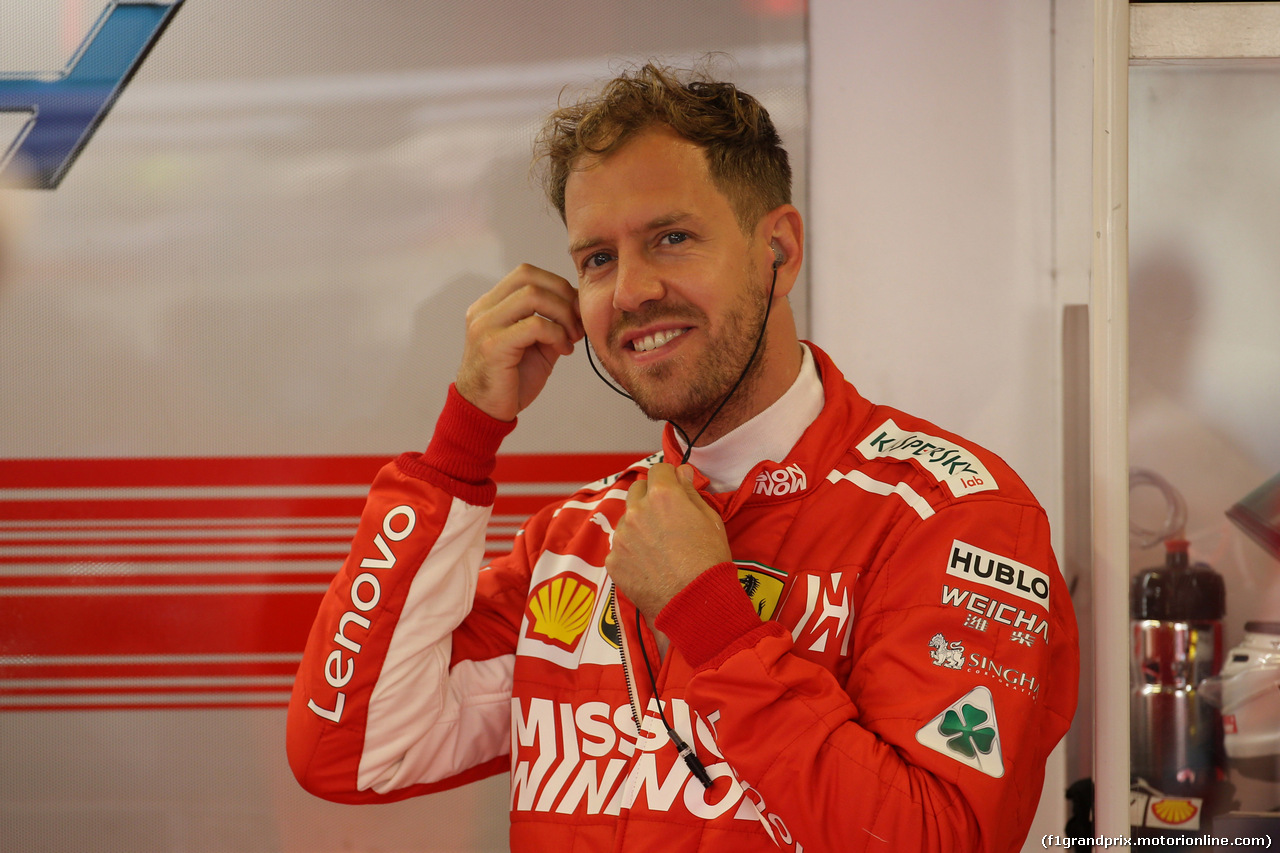 GP ABU DHABI, 23.11.2018 - Prove Libere 2, Sebastian Vettel (GER) Ferrari SF71H