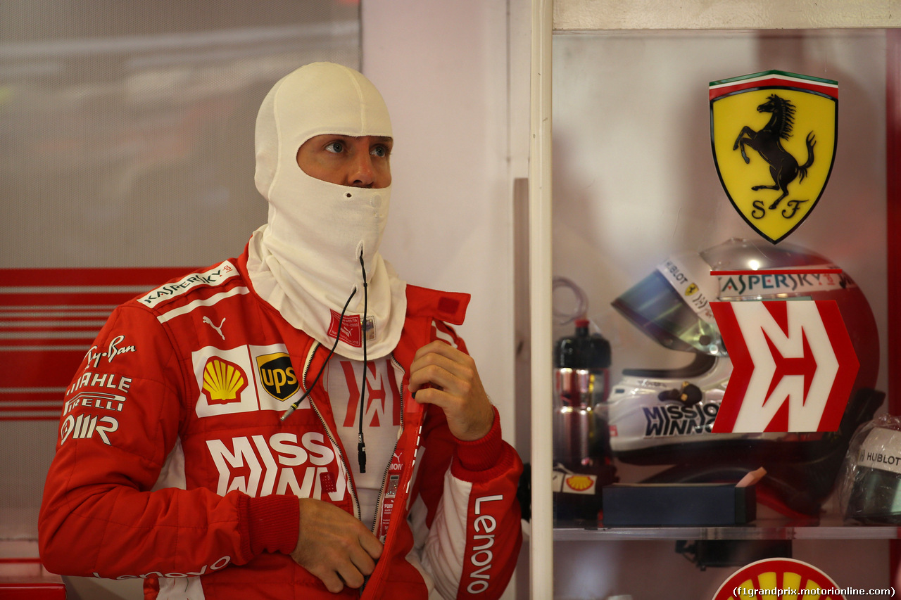 GP ABU DHABI, 23.11.2018 - Prove Libere 2, Sebastian Vettel (GER) Ferrari SF71H