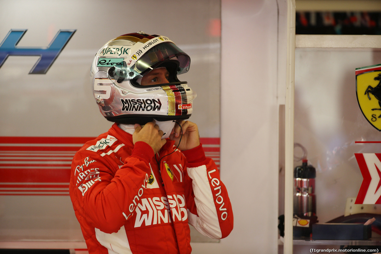 GP ABU DHABI, 23.11.2018 - Prove Libere 2, Sebastian Vettel (GER) Ferrari SF71H