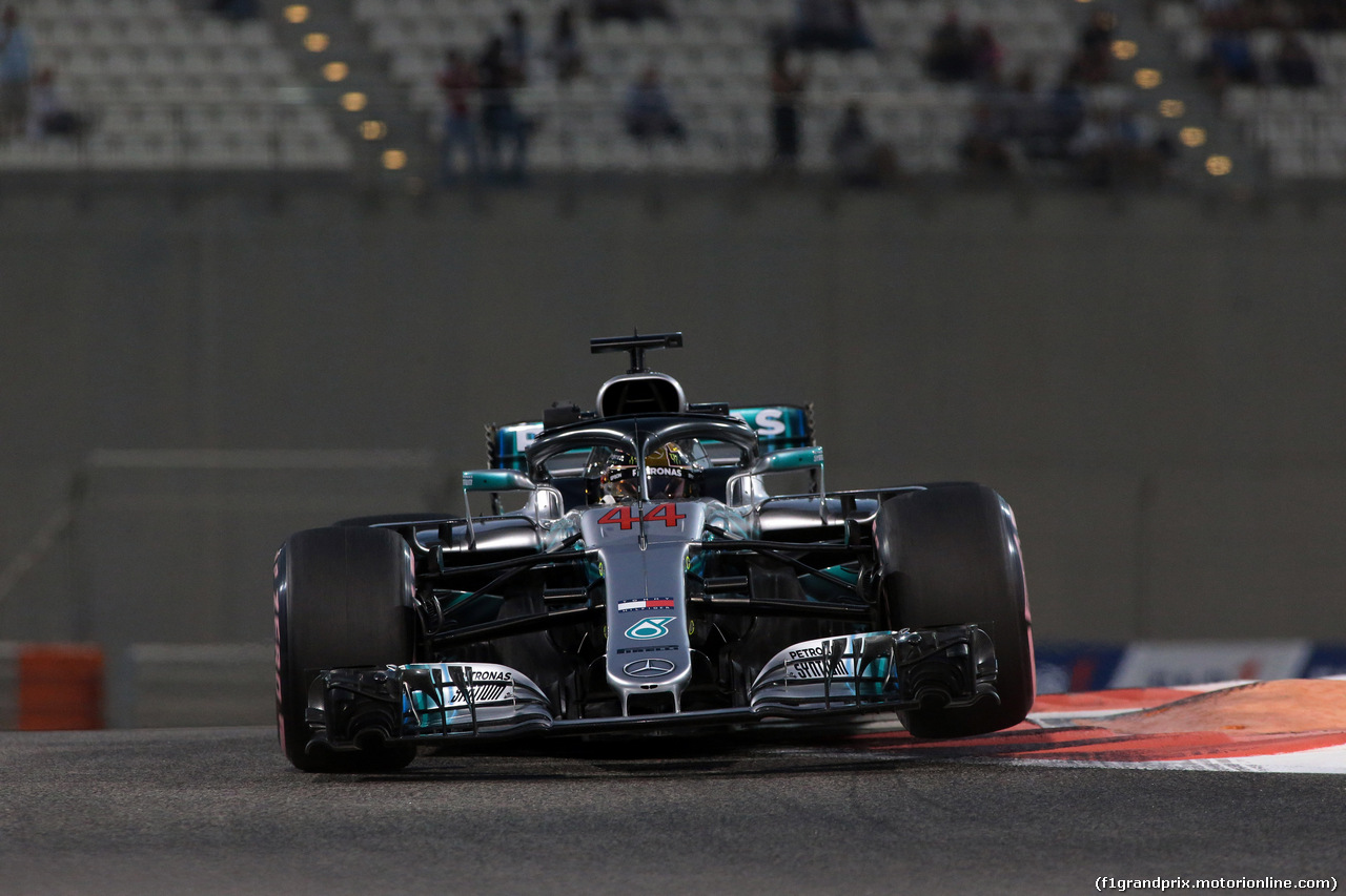 GP ABU DHABI, 23.11.2018 - Prove Libere 2, Lewis Hamilton (GBR) Mercedes AMG F1 W09