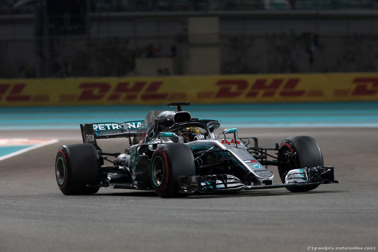 GP ABU DHABI, 23.11.2018 - Prove Libere 2, Lewis Hamilton (GBR) Mercedes AMG F1 W09