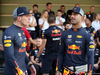 GP ABU DHABI, 22.11.2018 - Max Verstappen (NED) Red Bull Racing RB14 e Daniel Ricciardo (AUS) Red Bull Racing RB14