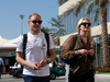 GP ABU DHABI, 23.11.2018 - Valtteri Bottas (FIN) Mercedes AMG F1 W09 e sua moglie Emilia Pikkarainen (FIN)