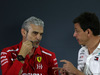 GP ABU DHABI, 23.11.2018 - Conferenza Stampa, Maurizio Arrivabene (ITA) Ferrari Team Principal e Toto Wolff (GER) Mercedes AMG F1 Shareholder e Executive Director
