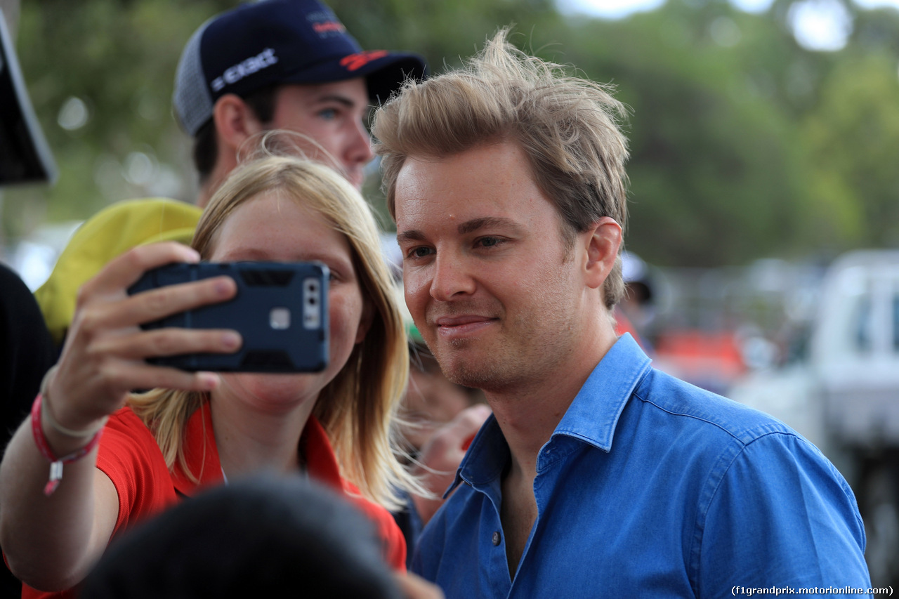 GP AUSTRALIA, 25.03.2018 - Nico Rosberg (GER)