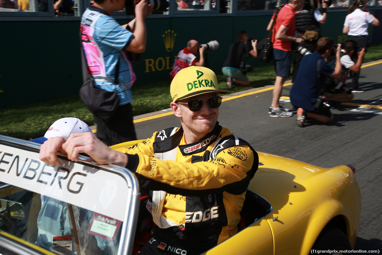 GP AUSTRALIA, 25.03.2018 - Nico Hulkenberg (GER) Renault Sport F1 Team RS18