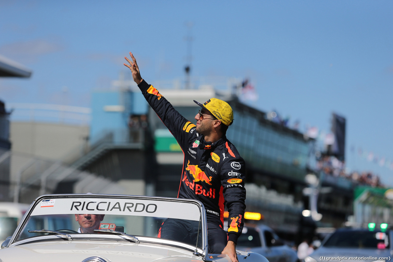 GP AUSTRALIA, 25.03.2018 - Daniel Ricciardo (AUS) Red Bull Racing RB14