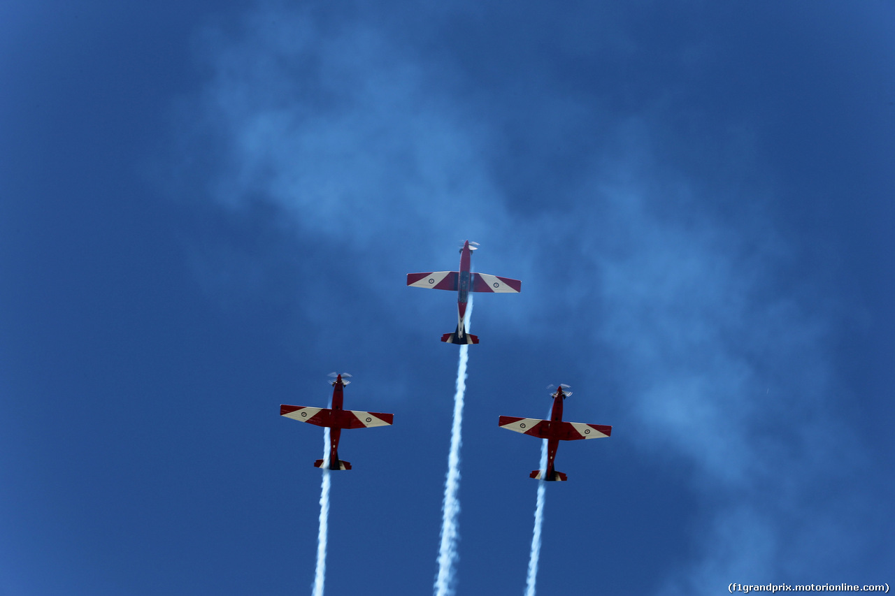 GP AUSTRALIA, 25.03.2018 - Air display