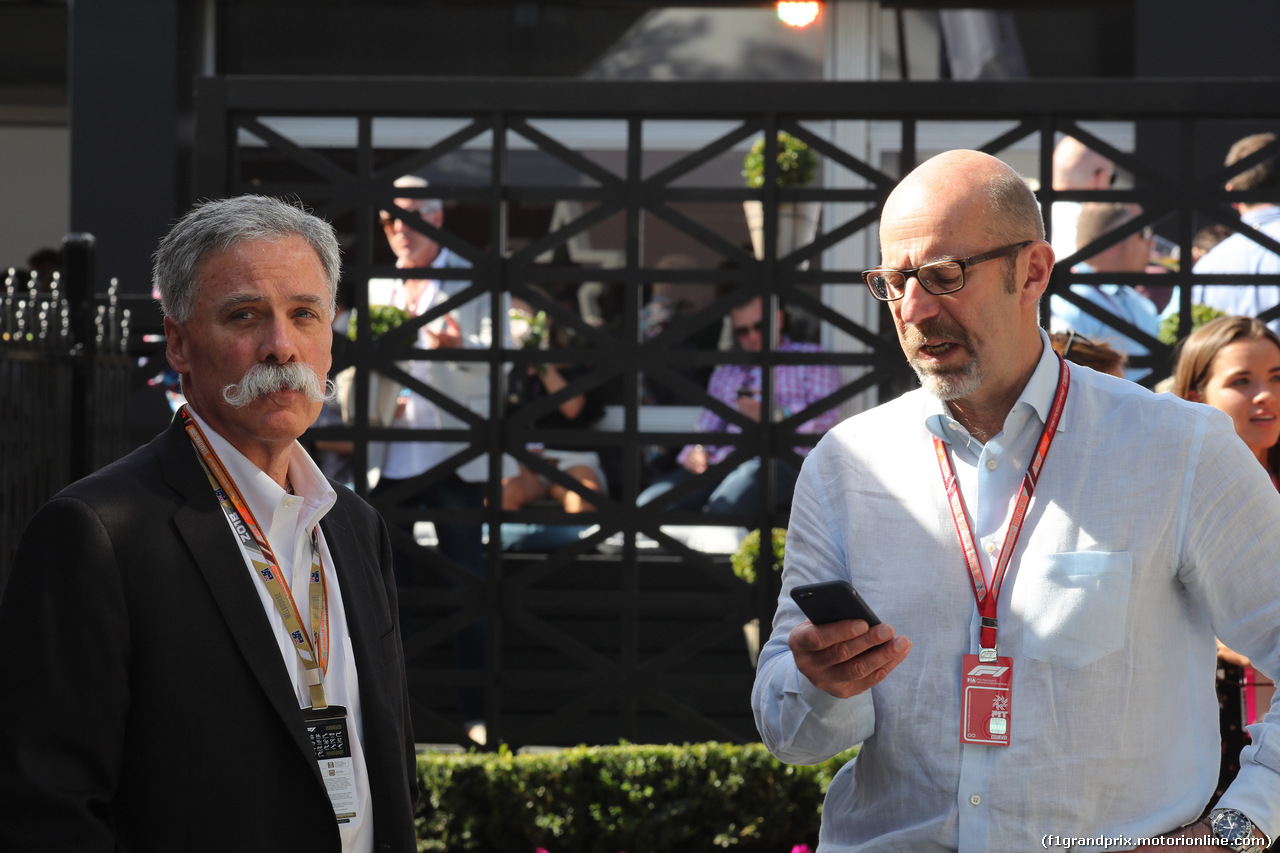 GP AUSTRALIA, 25.03.2018 - Gara, Chase Carey (USA) Formula One Group Chairman