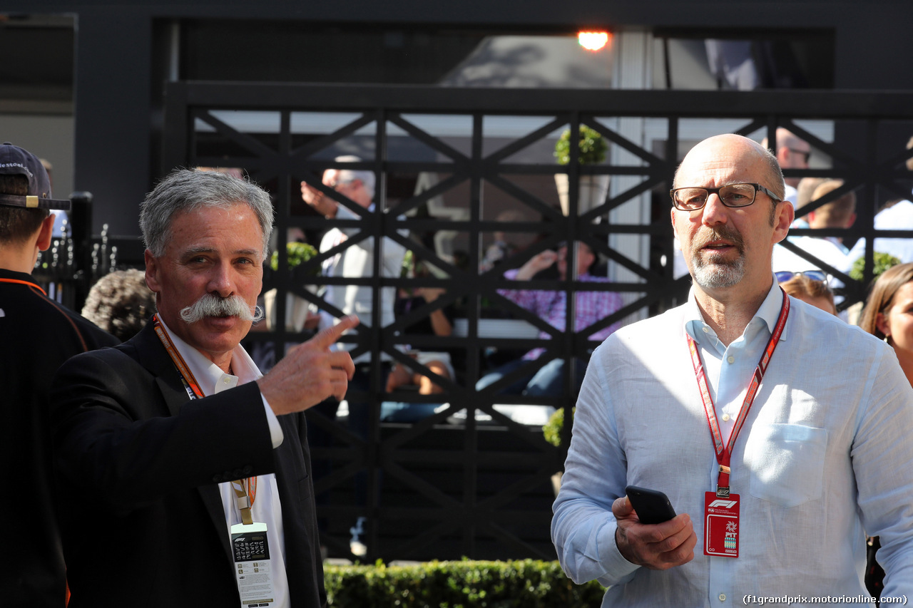 GP AUSTRALIA, 25.03.2018 - Gara, Chase Carey (USA) Formula One Group Chairman