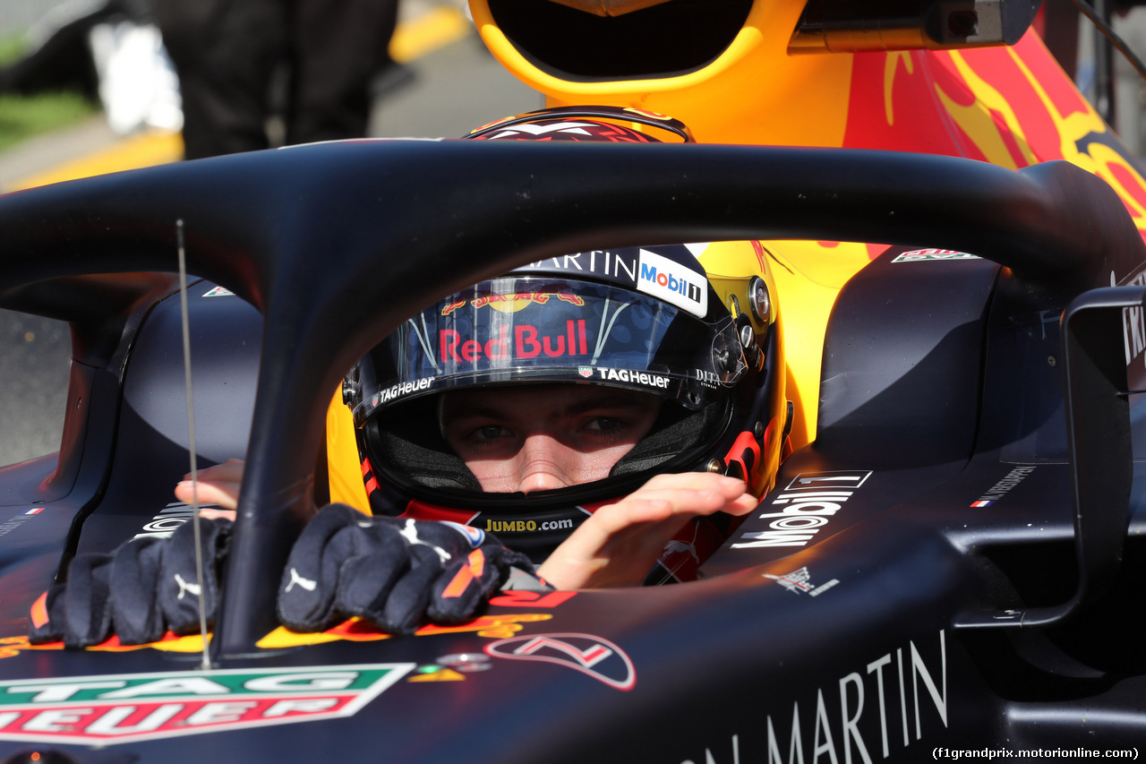 GP AUSTRALIA, 25.03.2018 - Gara, Max Verstappen (NED) Red Bull Racing RB14