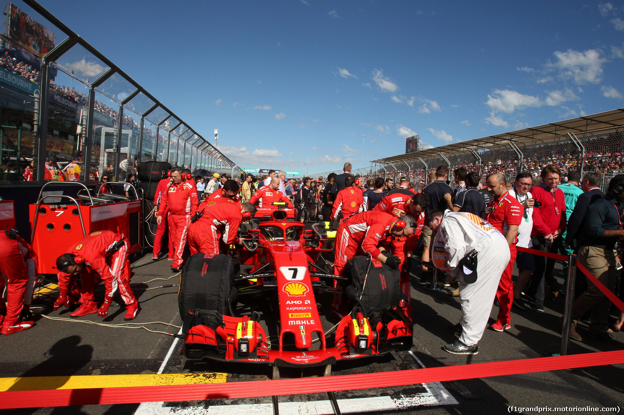 GP AUSTRALIA, 25.03.2018 - Gara, Kimi Raikkonen (FIN) Ferrari SF71H