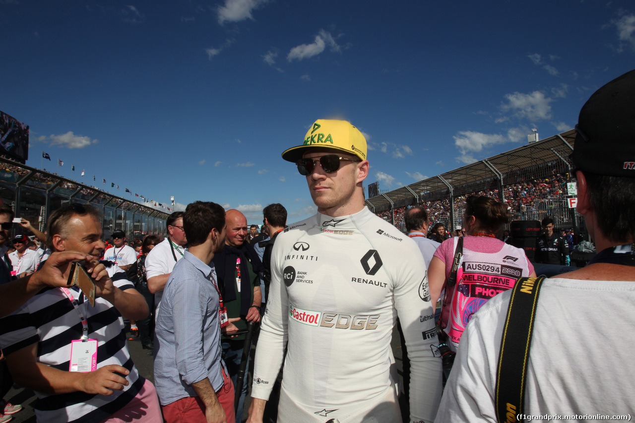 GP AUSTRALIA, 25.03.2018 - Gara, Nico Hulkenberg (GER) Renault Sport F1 Team RS18