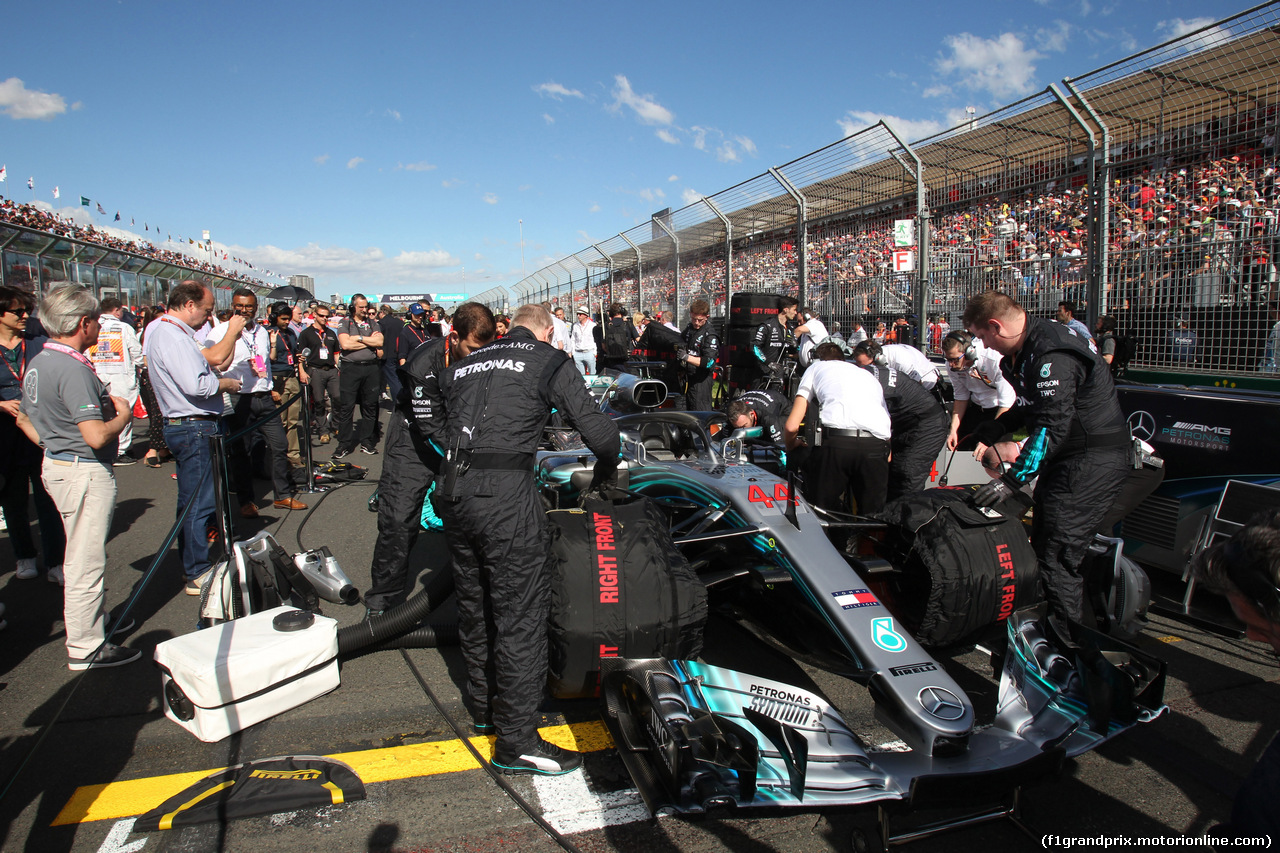 GP AUSTRALIA, 25.03.2018 - Gara, Lewis Hamilton (GBR) Mercedes AMG F1 W09