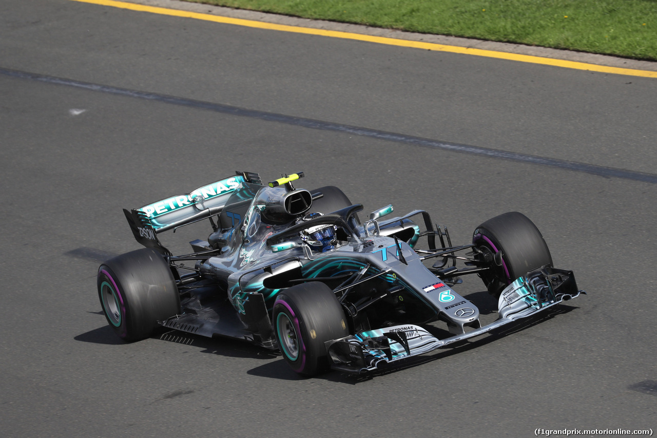 GP AUSTRALIA, 25.03.2018 - Gara, Valtteri Bottas (FIN) Mercedes AMG F1 W09