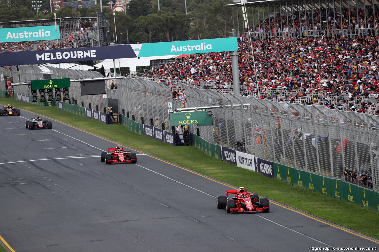 GP AUSTRALIA, 25.03.2018 - Gara, Kimi Raikkonen (FIN) Ferrari SF71H