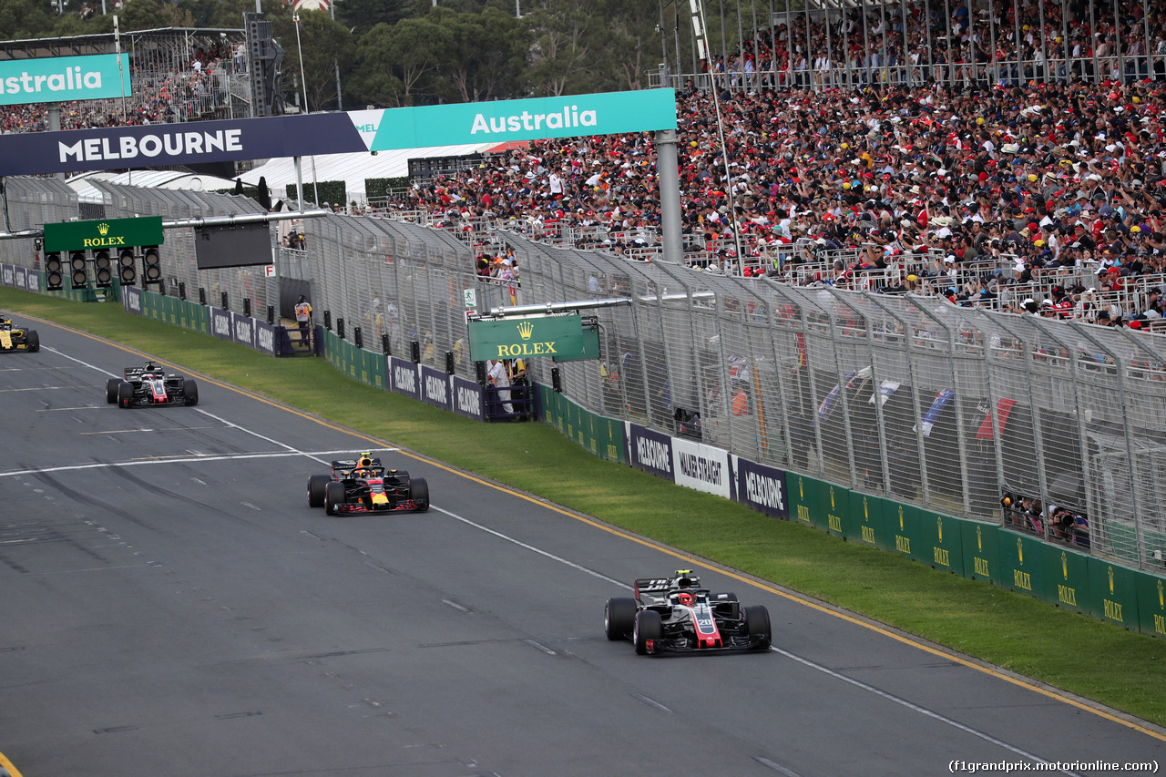 GP AUSTRALIA, 25.03.2018 - Gara, Kevin Magnussen (DEN) Haas F1 Team VF-18