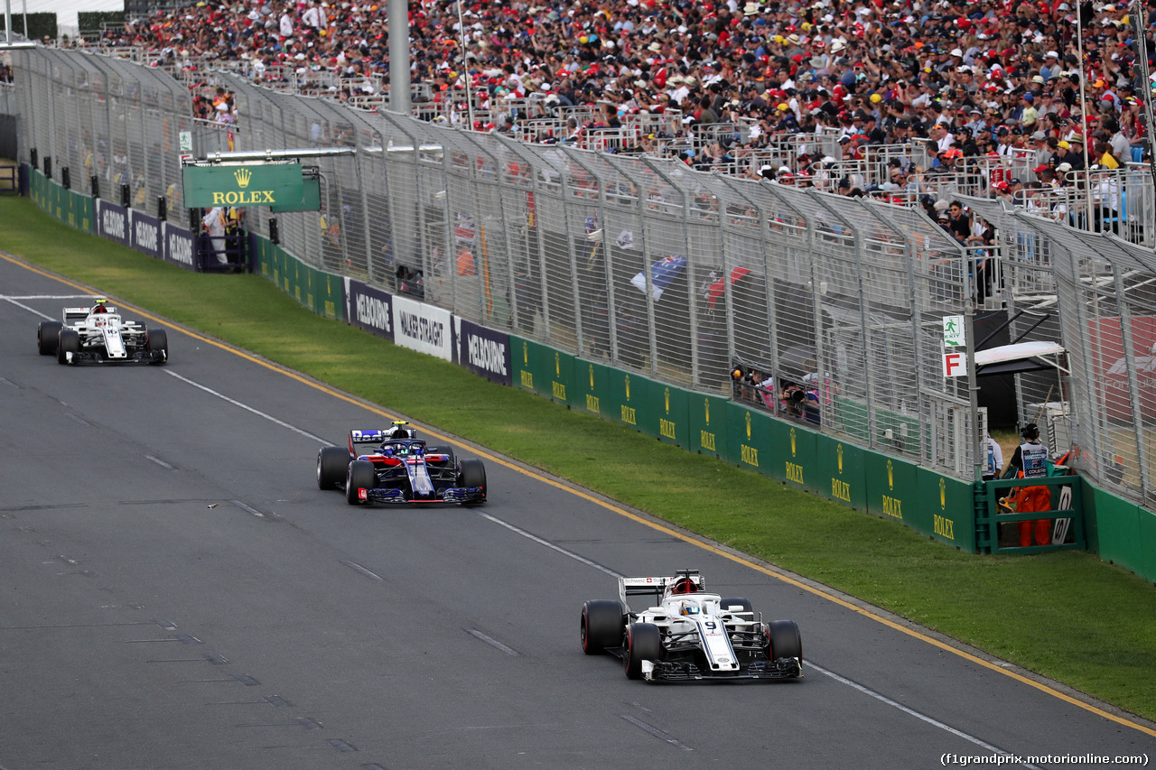 GP AUSTRALIA, 25.03.2018 - Gara, Marcus Ericsson (SUE) Sauber C37