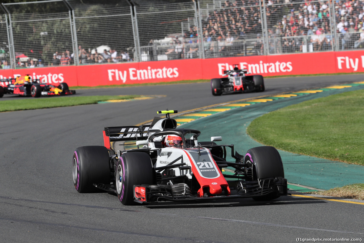 GP AUSTRALIA, 25.03.2018 - Gara, Kevin Magnussen (DEN) Haas F1 Team VF-18