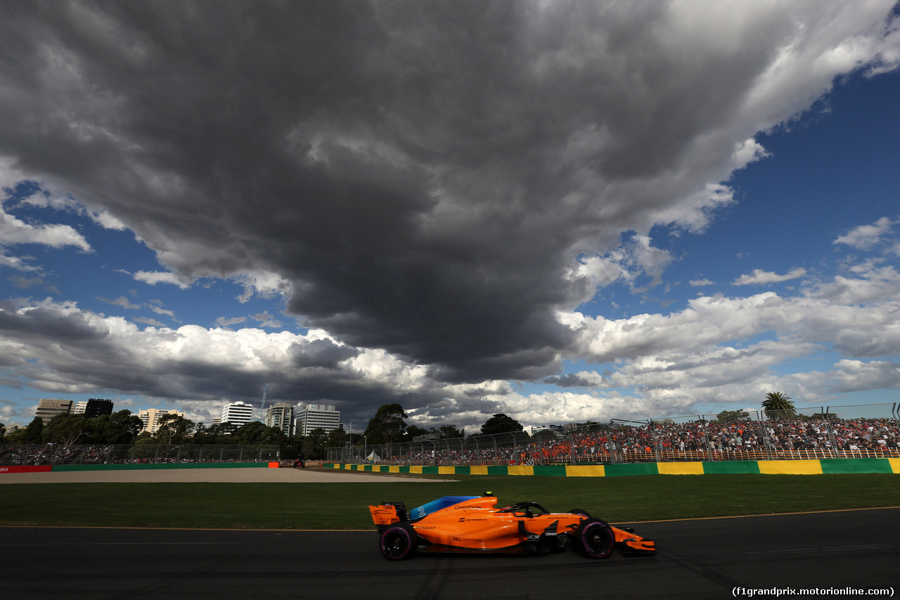 GP AUSTRALIA, 25.03.2018 - Gara, Stoffel Vandoorne (BEL) McLaren MCL33