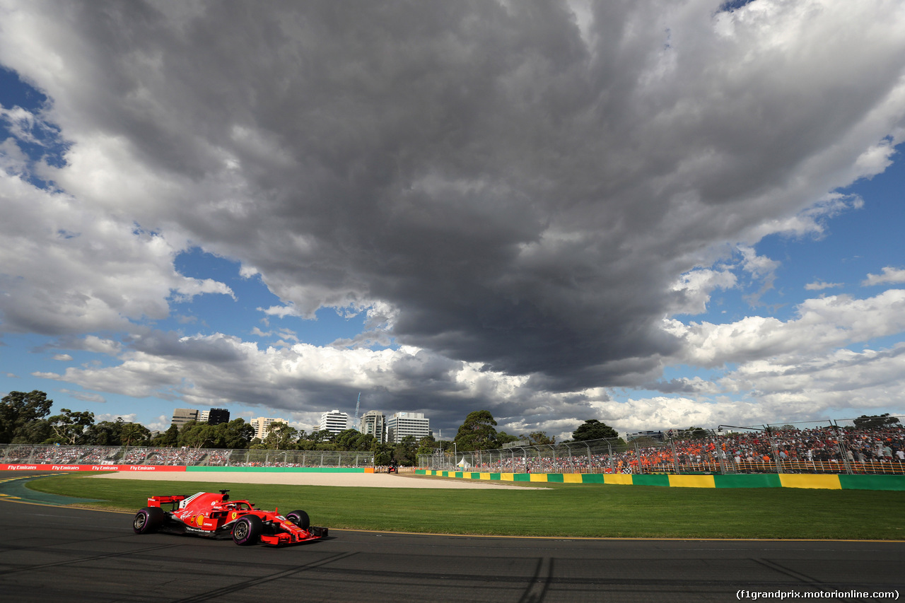 GP AUSTRALIA, 25.03.2018 - Gara, Sebastian Vettel (GER) Ferrari SF71H