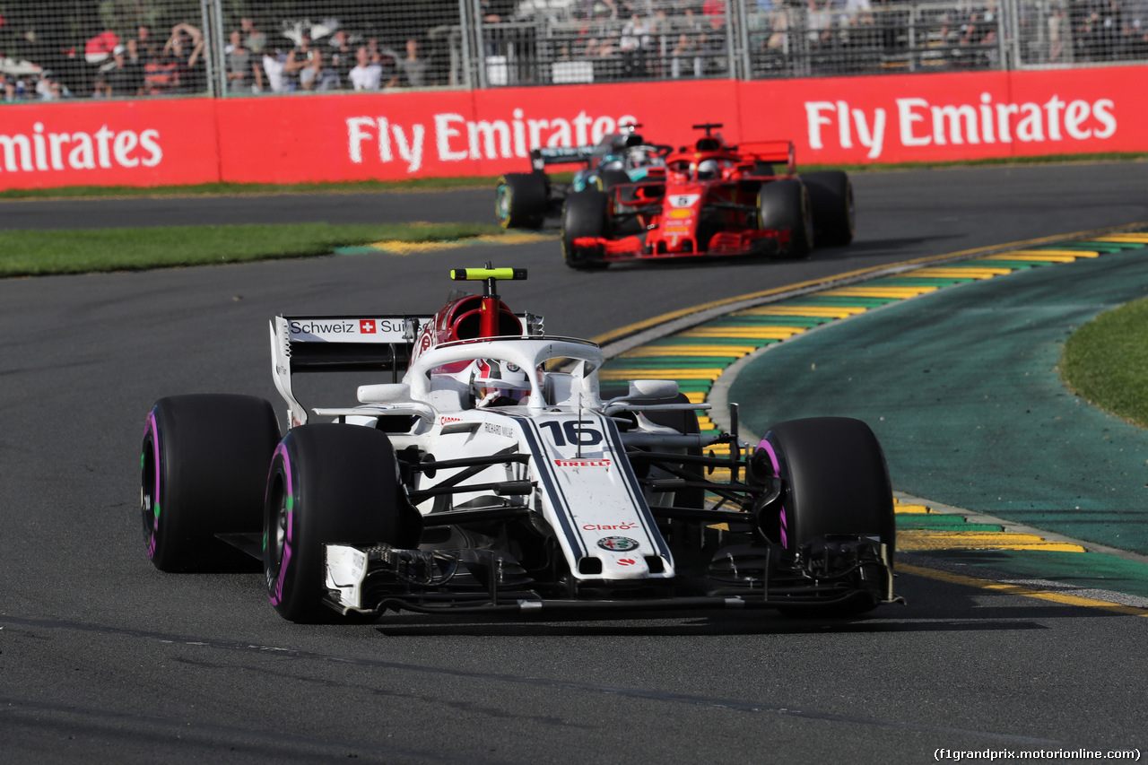 GP AUSTRALIA, 25.03.2018 - Gara, Charles Leclerc (MON) Sauber C37