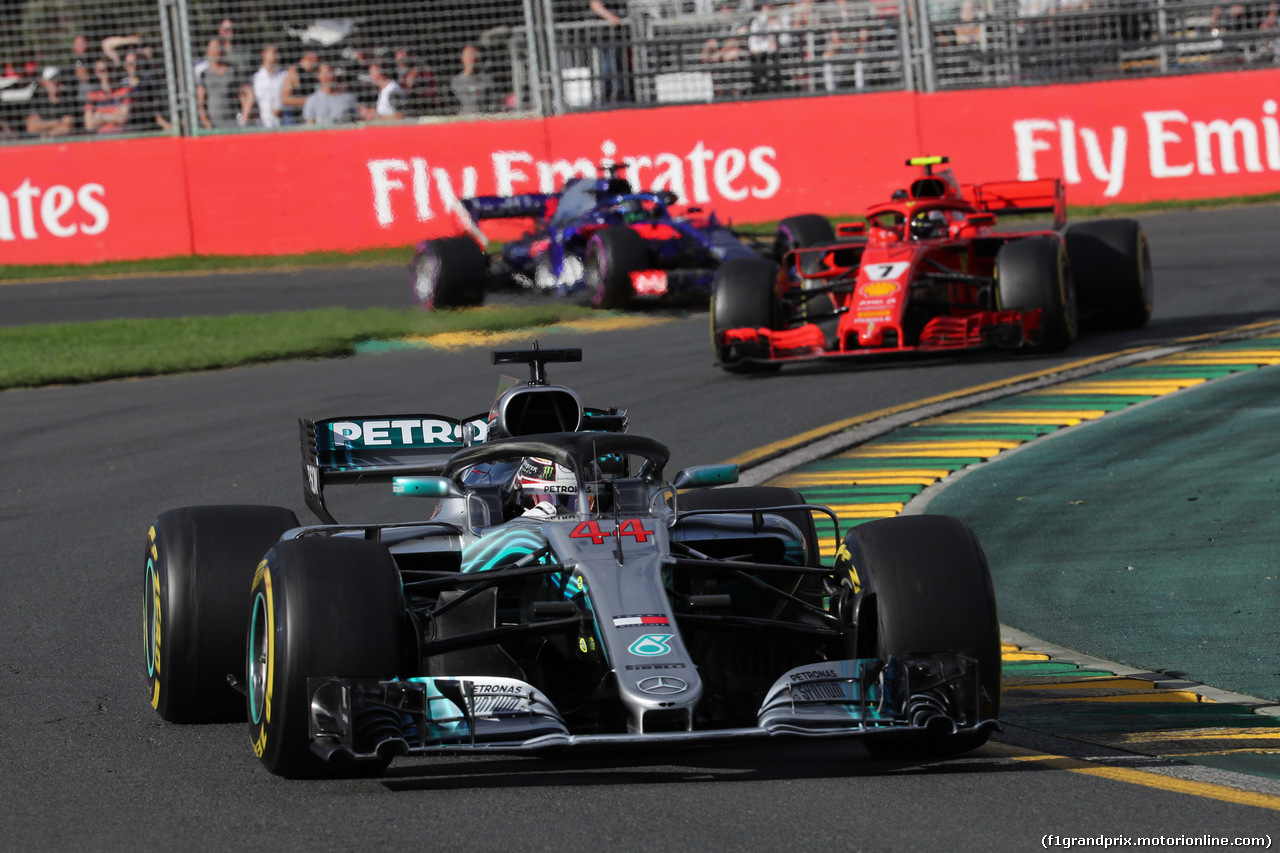 GP AUSTRALIA, 25.03.2018 - Gara, Lewis Hamilton (GBR) Mercedes AMG F1 W09