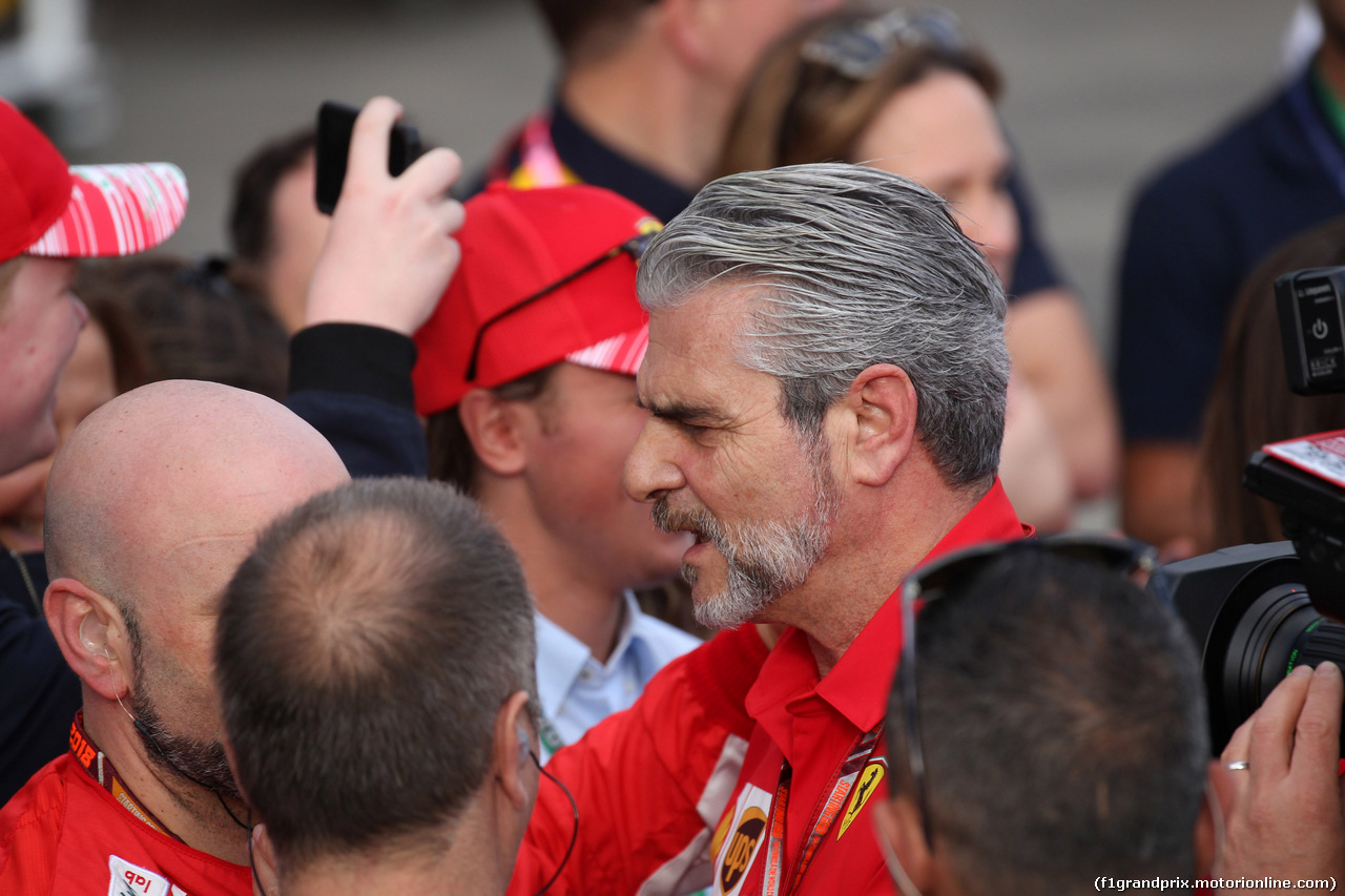 GP AUSTRALIA, 25.03.2018 - Gara, Maurizio Arrivabene (ITA) Ferrari Team Principal