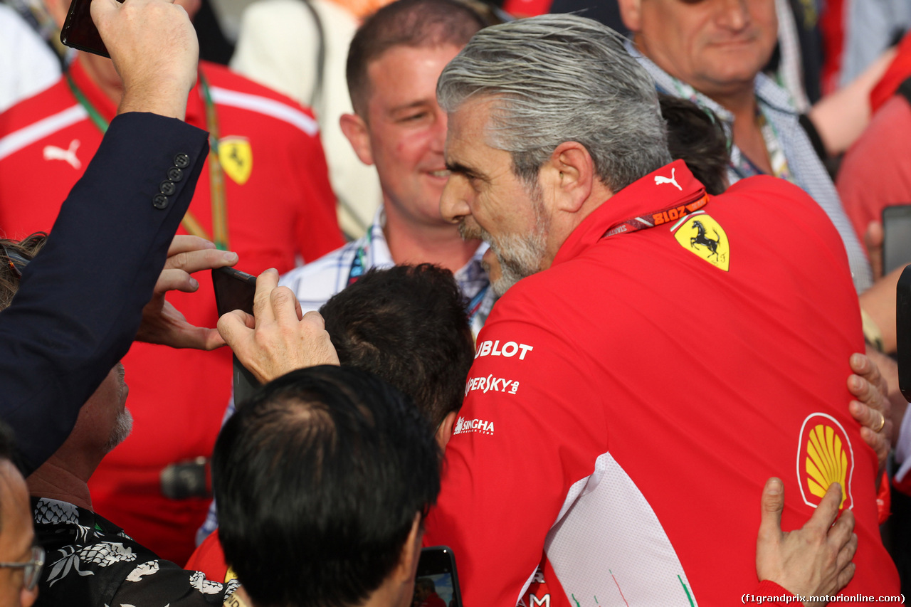 GP AUSTRALIA, 25.03.2018 - Gara, Maurizio Arrivabene (ITA) Ferrari Team Principal