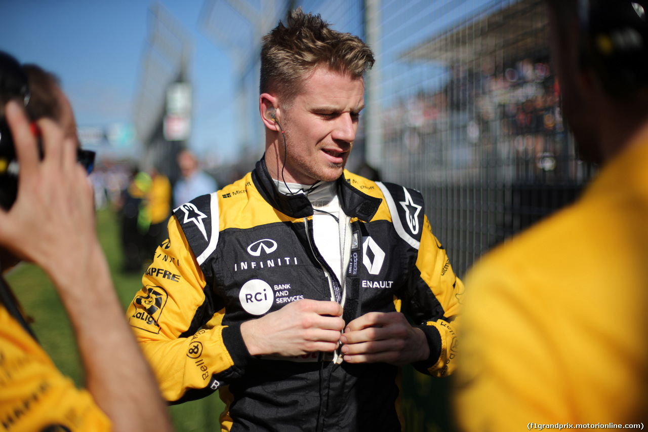 GP AUSTRALIA, 25.03.2018 - Gara, Nico Hulkenberg (GER) Renault Sport F1 Team RS18