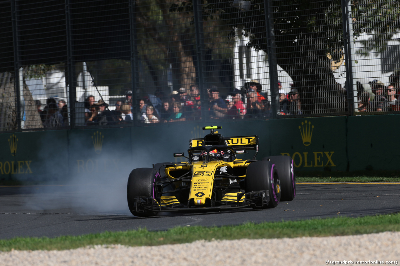 GP AUSTRALIA, 25.03.2018 - Gara, Carlos Sainz Jr (ESP) Renault Sport F1 Team RS18