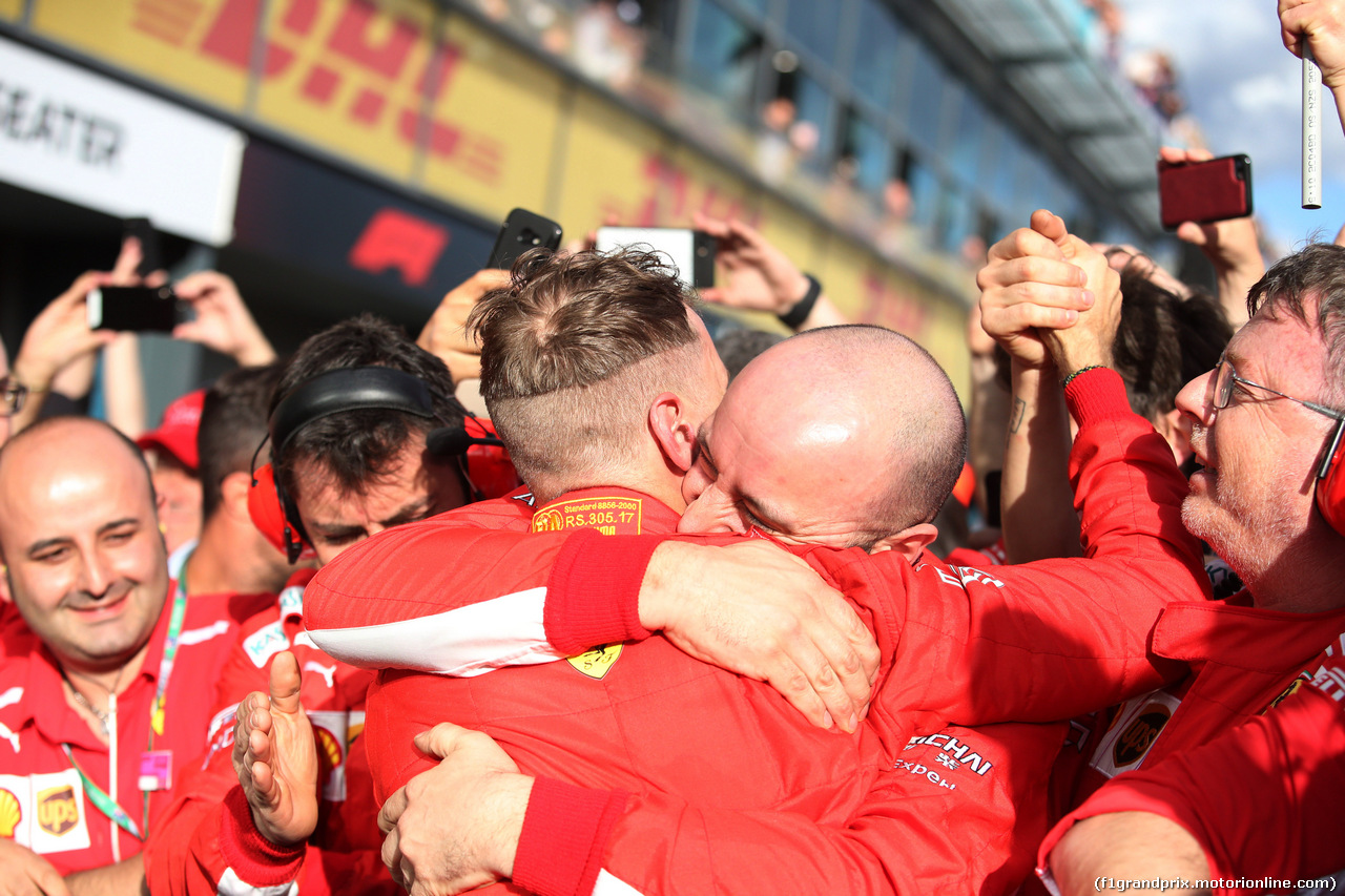 GP AUSTRALIA, 25.03.2018 - Gara, Sebastian Vettel (GER) Ferrari SF71H vincitore