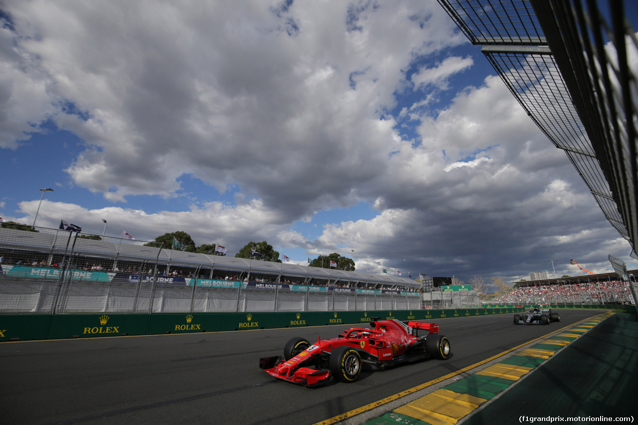 GP AUSTRALIA, 25.03.2018 - Gara, Sebastian Vettel (GER) Ferrari SF71H