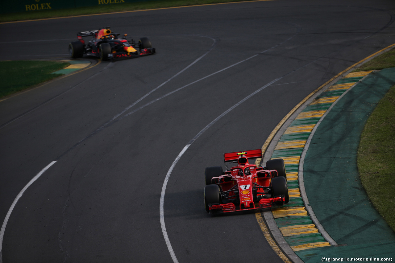 GP AUSTRALIA, 25.03.2018 - Gara, Kimi Raikkonen (FIN) Ferrari SF71H