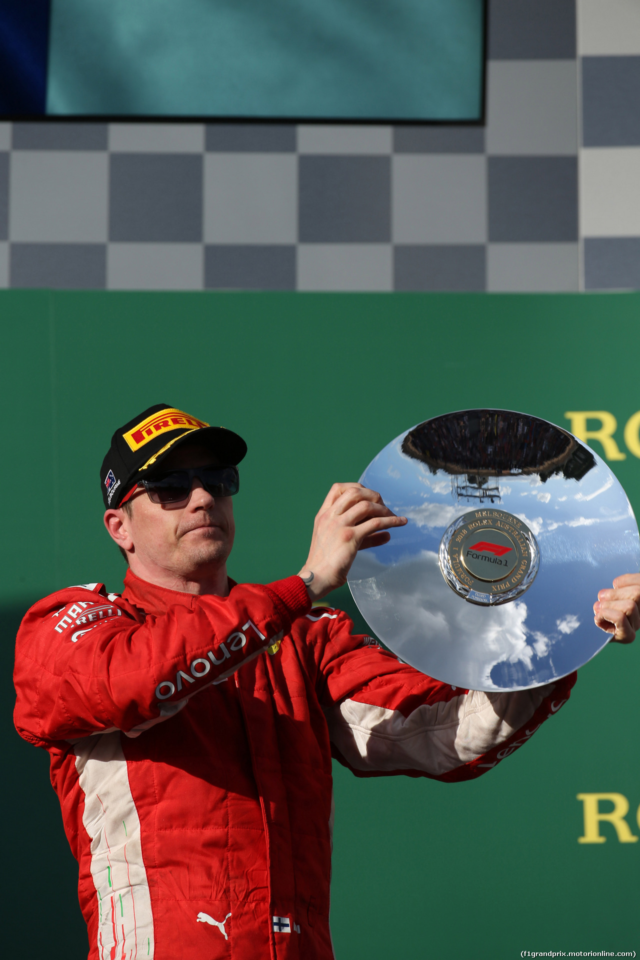 GP AUSTRALIA, 25.03.2018 - Gara, 3rd place Kimi Raikkonen (FIN) Ferrari SF71H