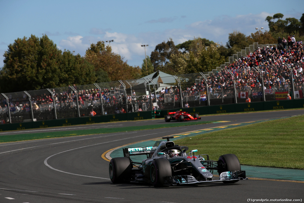 GP AUSTRALIA, 25.03.2018 - Gara, Lewis Hamilton (GBR) Mercedes AMG F1 W09