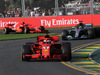 GP AUSTRALIA, 25.03.2018 - Gara, Sebastian Vettel (GER) Ferrari SF71H davanti a Lewis Hamilton (GBR) Mercedes AMG F1 W09