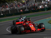GP AUSTRALIA, 25.03.2018 - Gara, Sebastian Vettel (GER) Ferrari SF71H davanti a Lewis Hamilton (GBR) Mercedes AMG F1 W09