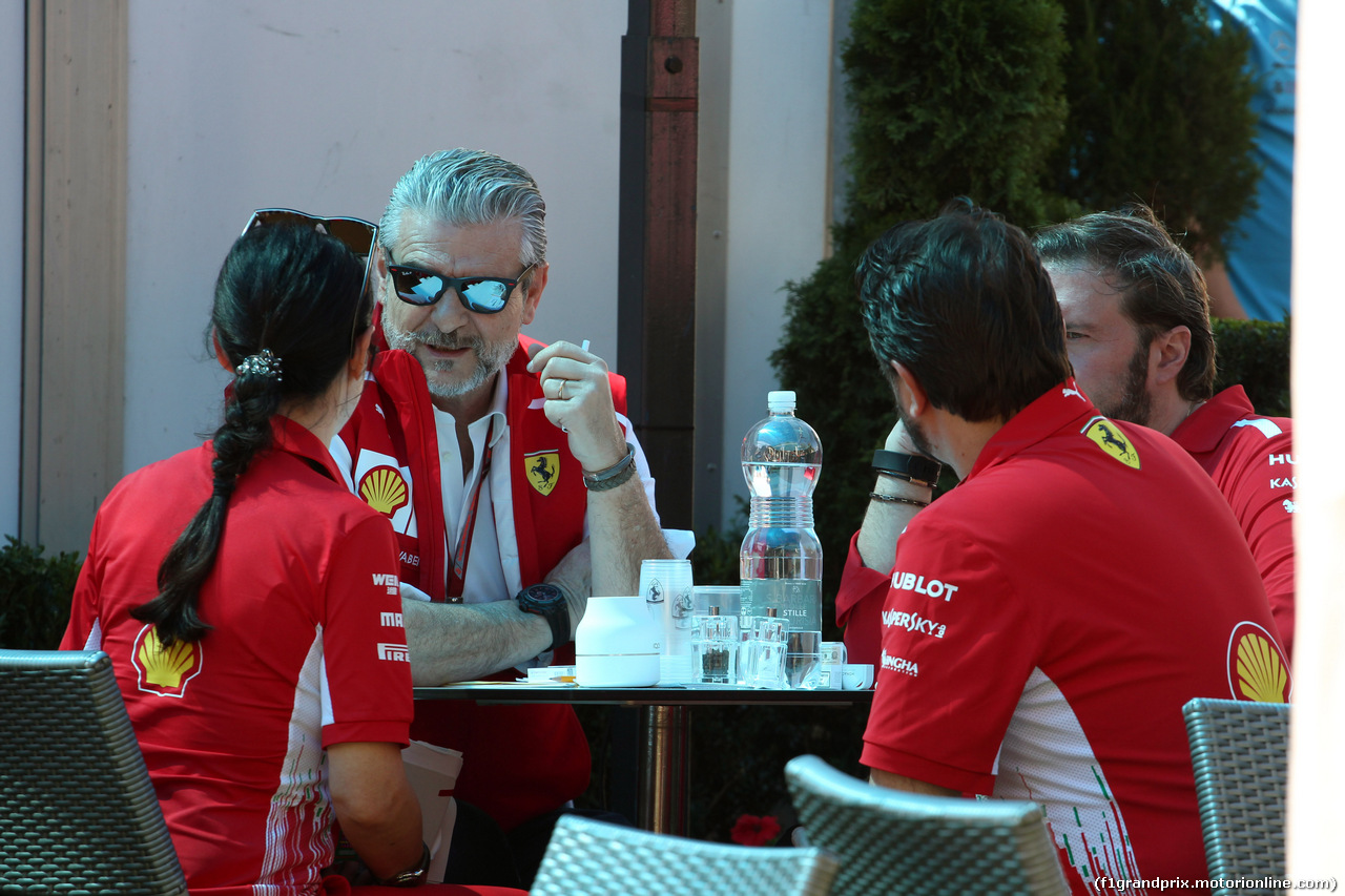 GP AUSTRALIA, 21.03.2018 - Maurizio Arrivabene (ITA) Ferrari Team Principal