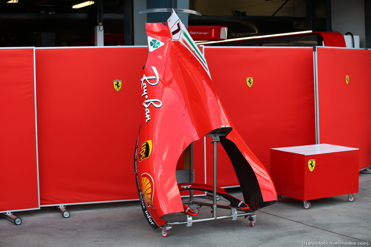 GP AUSTRALIA, 21.03.2018 - Ferrari garage