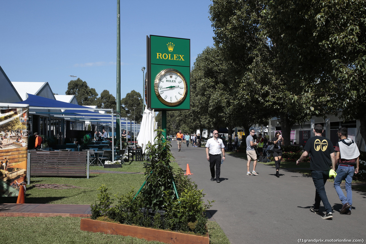 GP AUSTRALIA, 21.03.2018 - The paddock