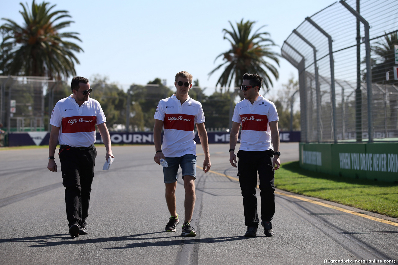 GP AUSTRALIA, 21.03.2018 - Marcus Ericsson (SUE) Sauber C37