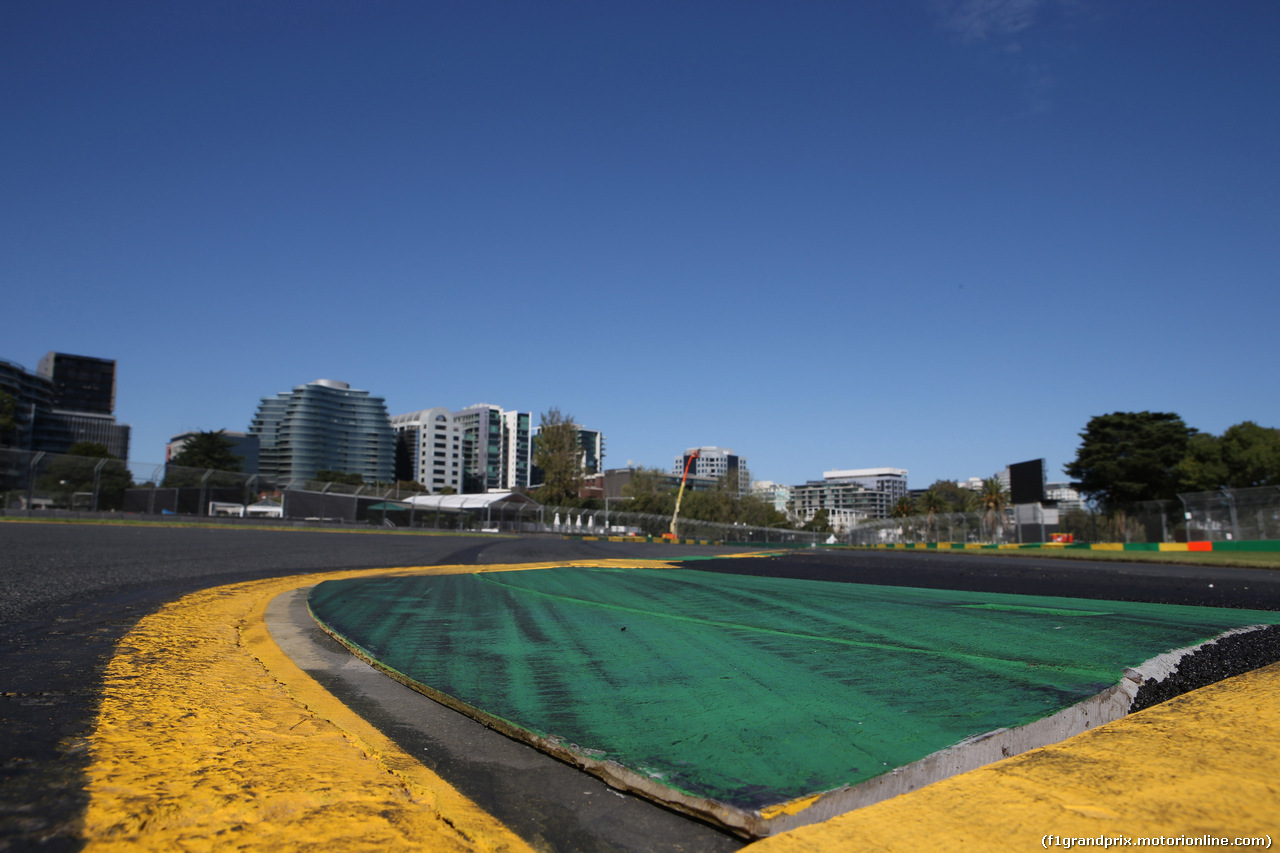 GP AUSTRALIA, 21.03.2018 - Track detail