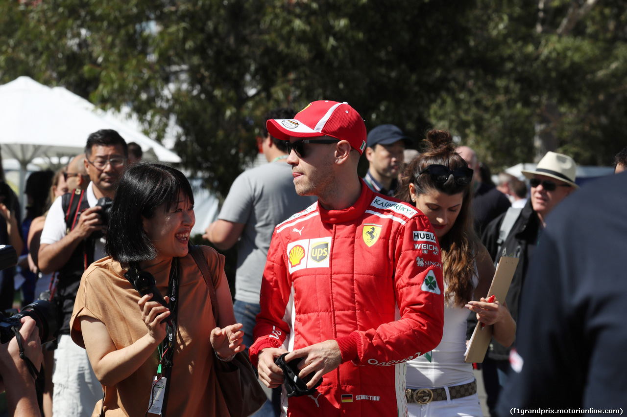 GP AUSTRALIA, 22.03.2018 - Sebastian Vettel (GER) Ferrari SF71H